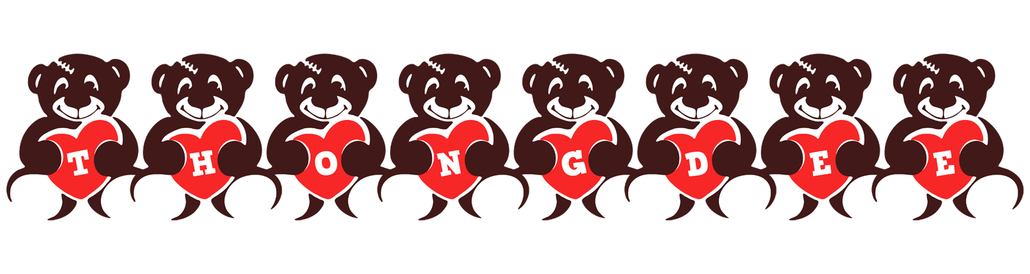 Thongdee bear logo