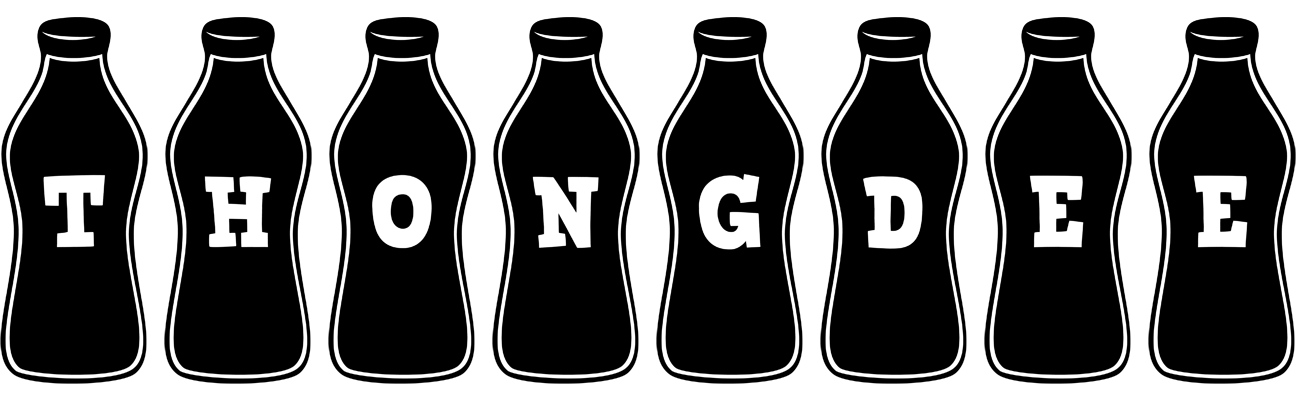 Thongdee bottle logo