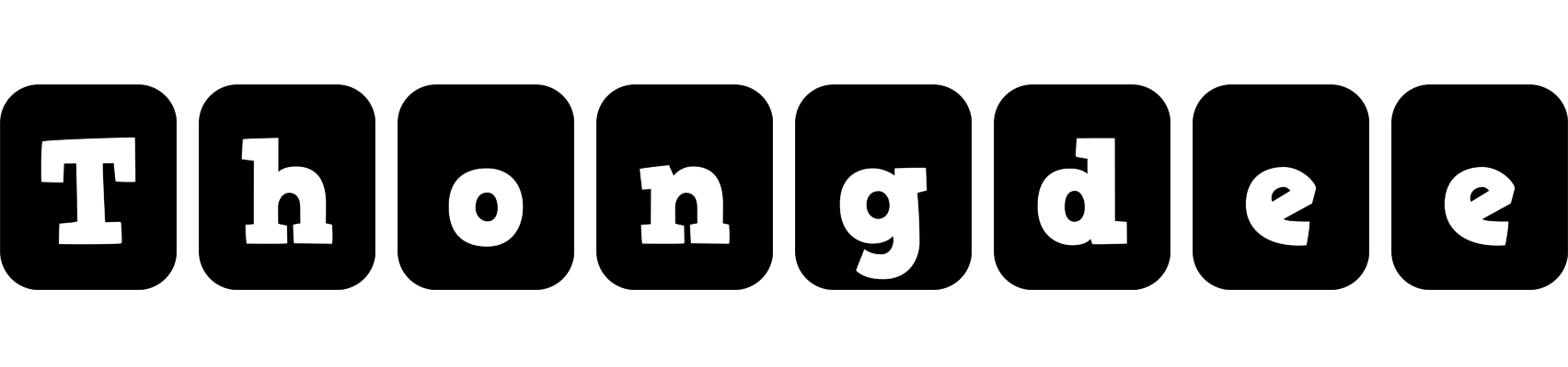Thongdee box logo