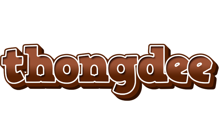 Thongdee brownie logo
