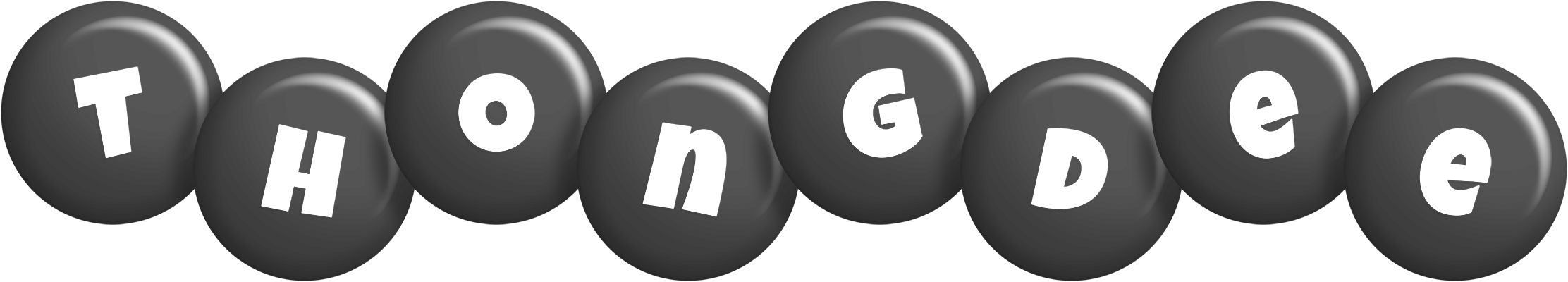 Thongdee candy-black logo