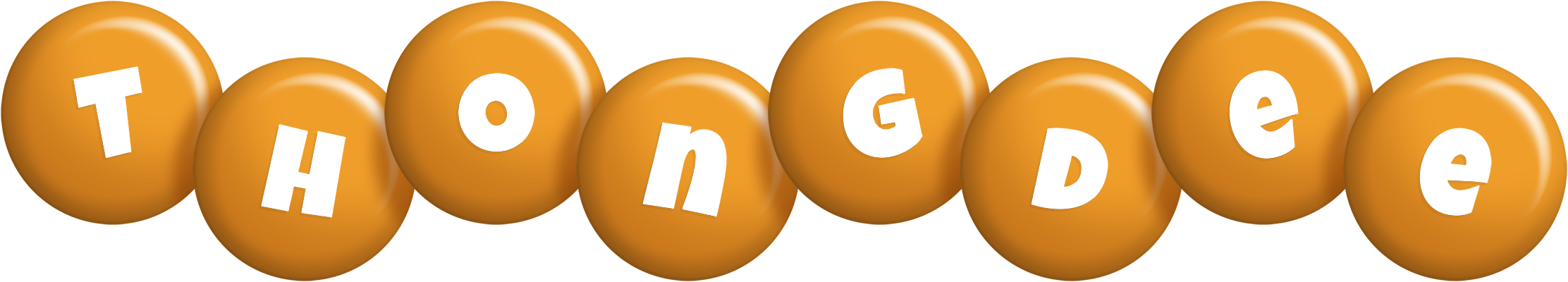 Thongdee candy-orange logo