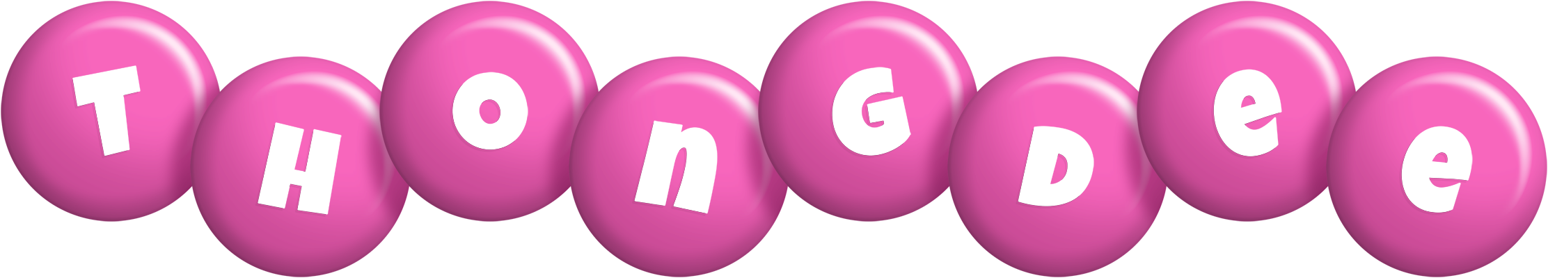 Thongdee candy-pink logo