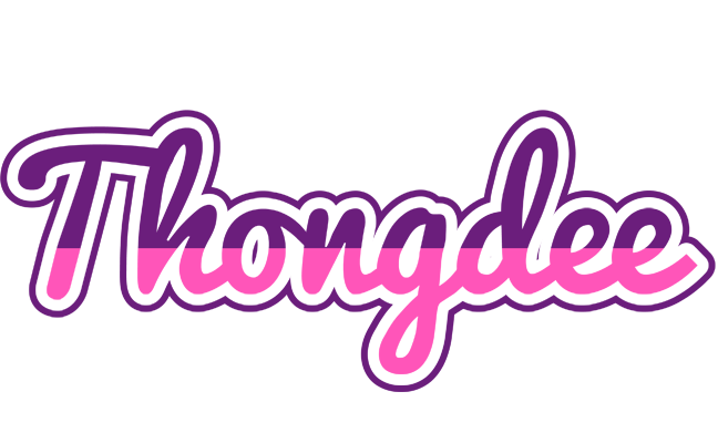 Thongdee cheerful logo