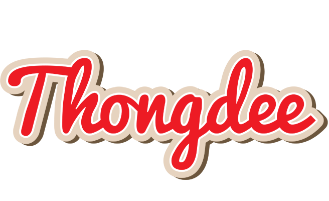 Thongdee chocolate logo