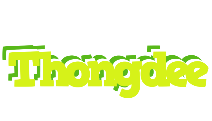 Thongdee citrus logo
