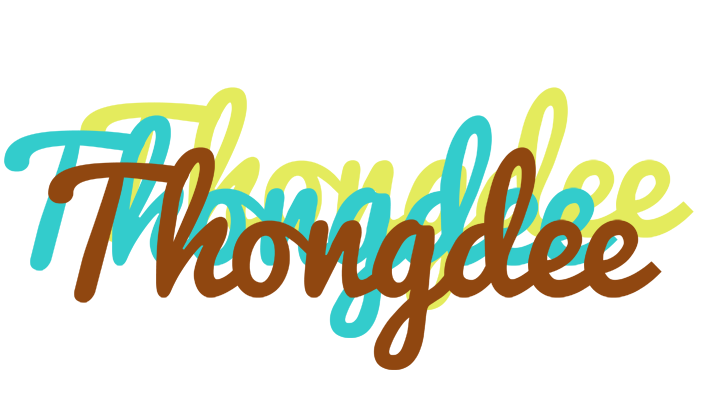 Thongdee cupcake logo