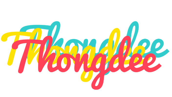 Thongdee disco logo