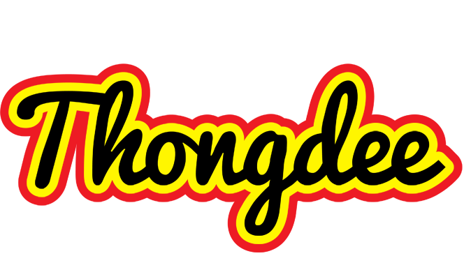 Thongdee flaming logo