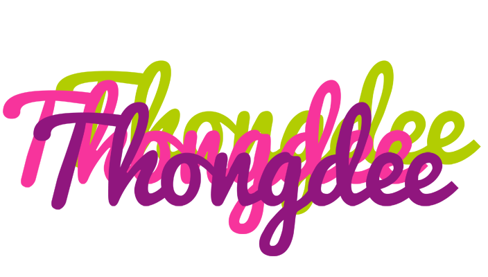 Thongdee flowers logo
