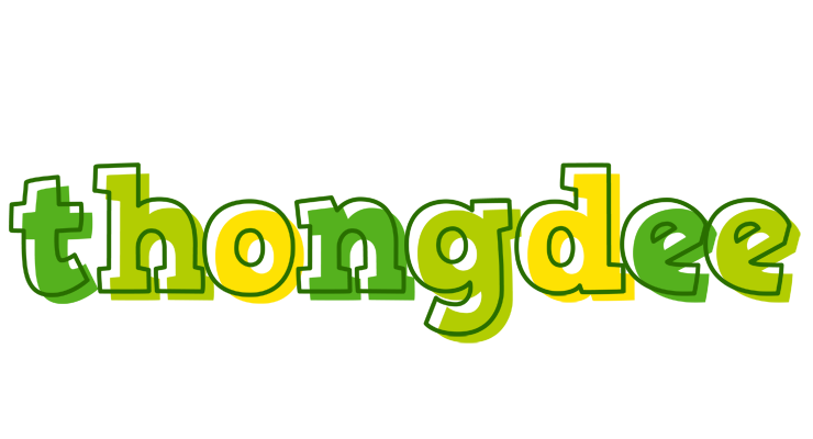 Thongdee juice logo