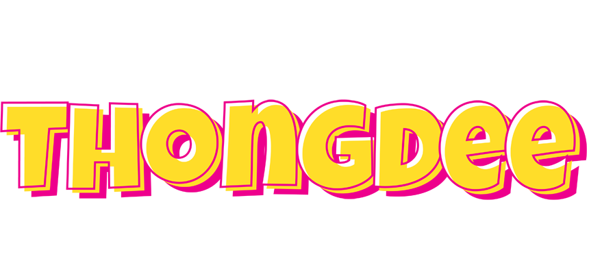 Thongdee kaboom logo