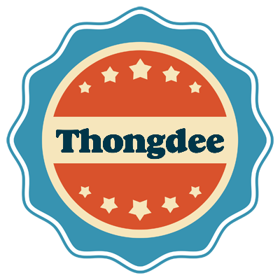 Thongdee labels logo