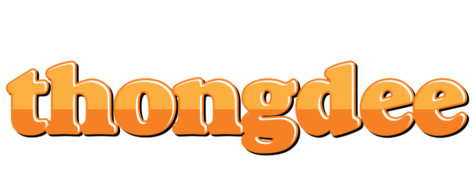 Thongdee orange logo