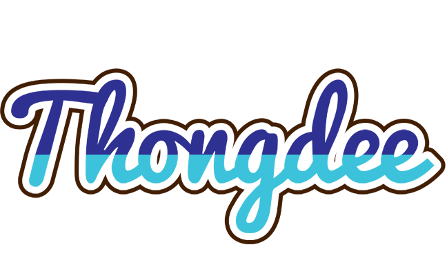 Thongdee raining logo