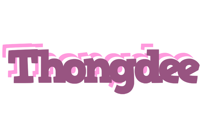 Thongdee relaxing logo
