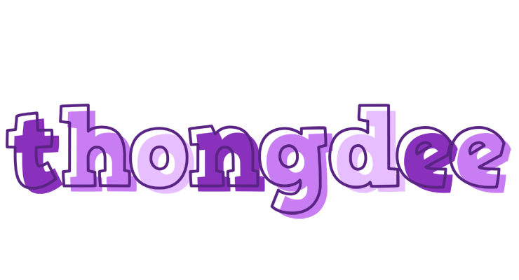 Thongdee sensual logo
