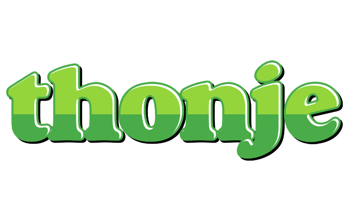Thonje apple logo