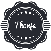 Thonje badge logo