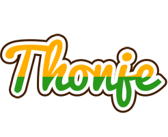 Thonje banana logo