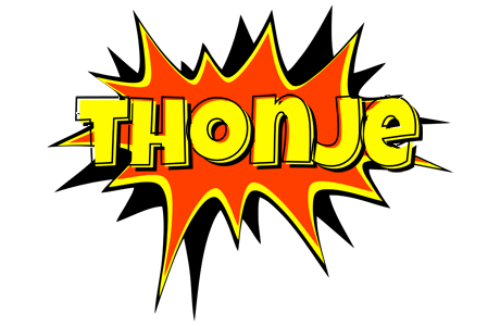 Thonje bazinga logo