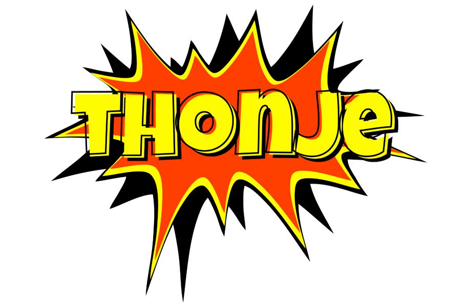 Thonje bazinga logo