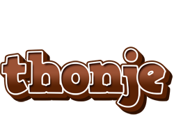 Thonje brownie logo