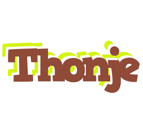 Thonje caffeebar logo