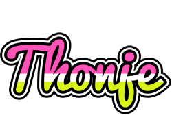 Thonje candies logo