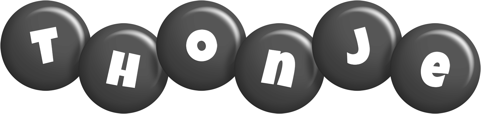 Thonje candy-black logo