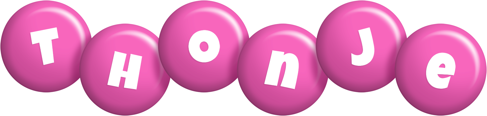 Thonje candy-pink logo