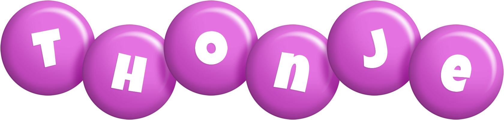 Thonje candy-purple logo