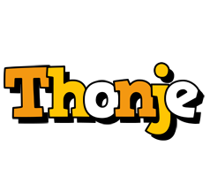 Thonje cartoon logo