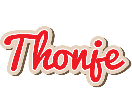 Thonje chocolate logo