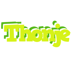 Thonje citrus logo