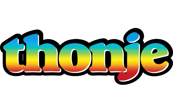 Thonje color logo