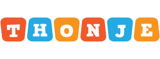 Thonje comics logo