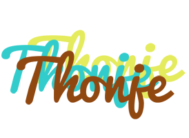 Thonje cupcake logo