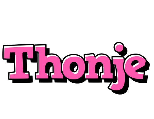 Thonje girlish logo
