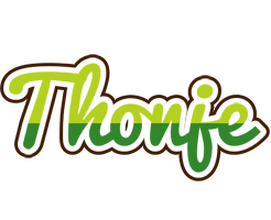 Thonje golfing logo