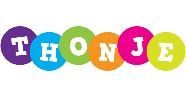 Thonje happy logo