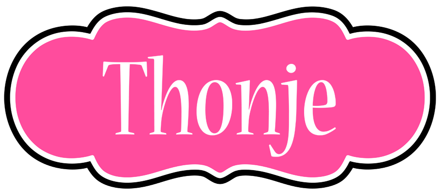 Thonje invitation logo