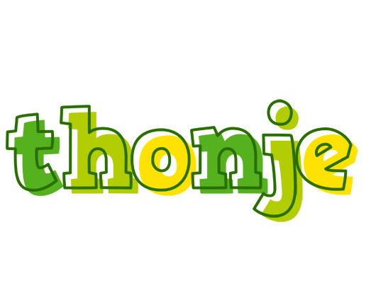 Thonje juice logo