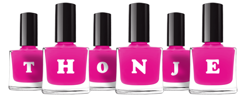 Thonje nails logo