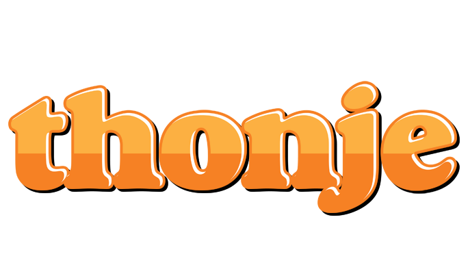 Thonje orange logo
