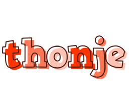 Thonje paint logo