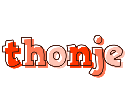 Thonje paint logo