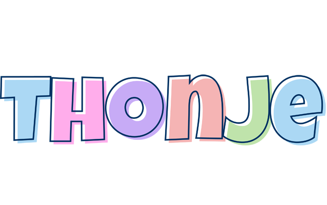 Thonje pastel logo