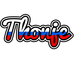 Thonje russia logo