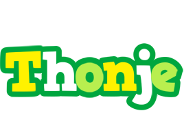 Thonje soccer logo